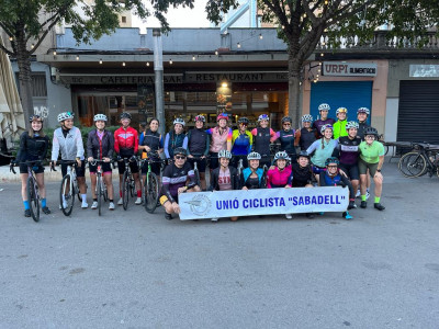 SORTIDA DE LES CICLISTES DE LA UNIÓ CICLISTA SABADELL